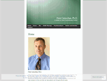Tablet Screenshot of petercarnochan.com